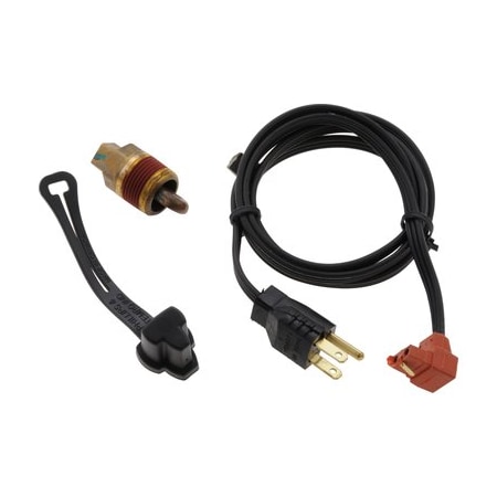 Zerostart ENGINE HEATER 400W 120V, 1/2" NPT, BRASS ADAPTER FORD, JAGUAR, MAZDA 3100002